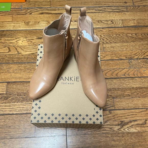 Frankie 4 - Style: Shauna - Ankle Leather Boots - BRAND NEW - Picture 1 of 5